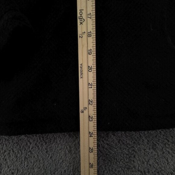 Patagonia Adult Women Jacket Black Full Zip Fuzzy XS Snap Pocket Long Sleeve - Picture 3 of 11